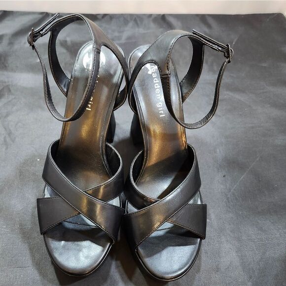 BRAND NEW MADDEN GIRL CRISS-CROSS STRAP PLATFORM ESPADRILLE OPEN TOE SANDAL G1 - Picture 1 of 14